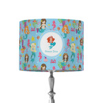 Mermaids 8" Drum Lamp Shade - Fabric (Personalized)