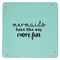 Mermaids 9" x 9" Teal Leatherette Snap Up Tray - APPROVAL