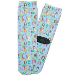 Mermaids Adult Crew Socks