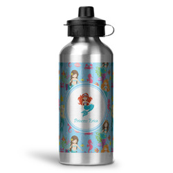 Mermaids Water Bottle - Aluminum - 20 oz (Personalized)