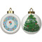 Mermaids Ceramic Christmas Ornament - X-Mas Tree (APPROVAL)