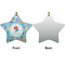 Mermaids Ceramic Flat Ornament - Star Front & Back (APPROVAL)