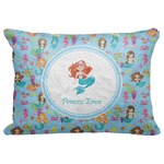 Mermaids Decorative Baby Pillowcase - 16"x12" (Personalized)