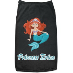 Mermaids Black Pet Shirt - L (Personalized)