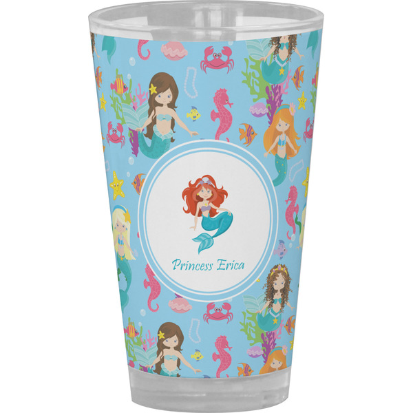 Custom Mermaids Pint Glass - Full Color (Personalized)