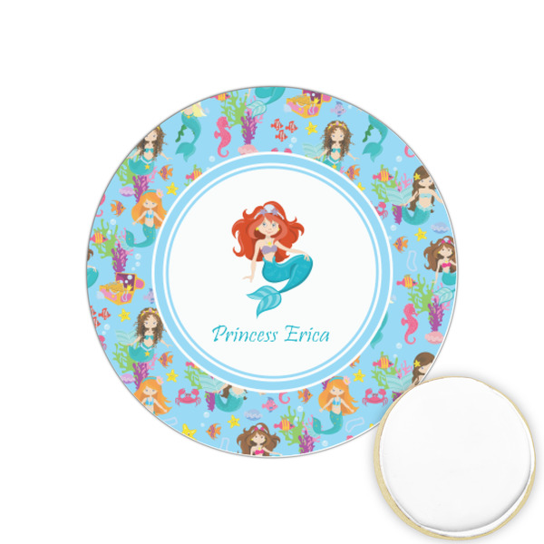 Custom Mermaids Printed Cookie Topper - 1.25" (Personalized)