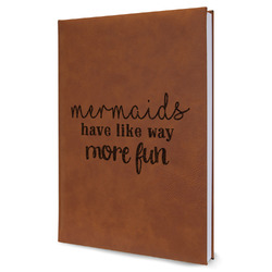 Mermaids Leather Sketchbook - Large - Double Sided