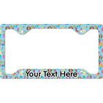 Mermaids License Plate Frame - Style C (Personalized)