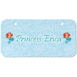 Mermaids Mini/Bicycle License Plate (2 Holes) (Personalized)