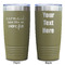 Mermaids Olive Polar Camel Tumbler - 20oz - Double Sided - Approval