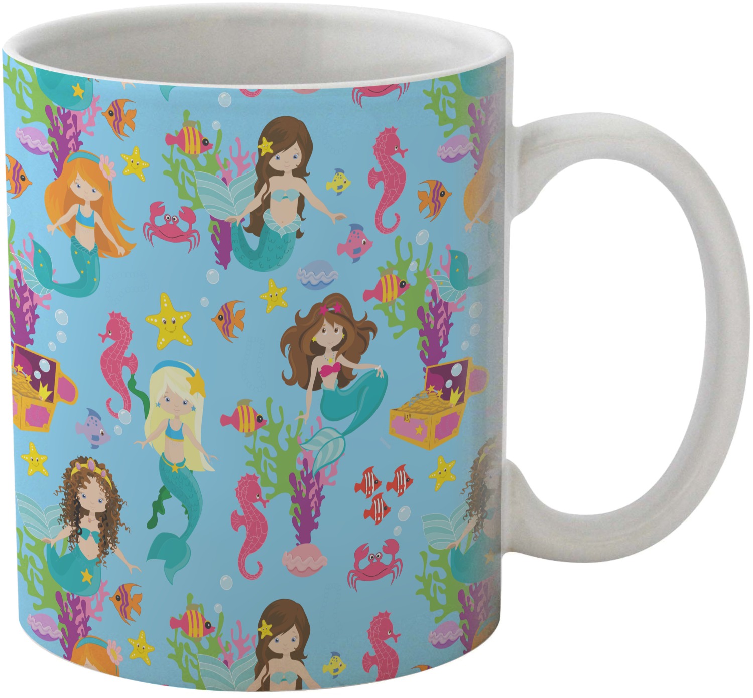 Mermaids Coffee Mug Personalized Youcustomizeit 9030