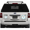 Mermaids Personalized Square Car Magnets on Ford Explorer