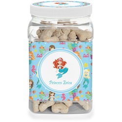 Mermaids Dog Treat Jar (Personalized)