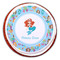 Mermaids Printed Icing Circle - Large - On Cookie