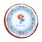 Mermaids Printed Icing Circle - Medium - On Cookie