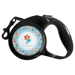 Mermaids Retractable Dog Leash - Small (Personalized)
