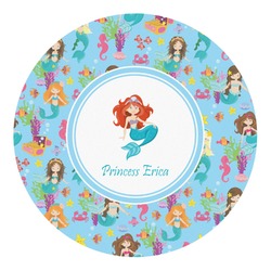 Mermaids Round Decal - Large (Personalized)