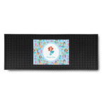 Mermaids Rubber Bar Mat (Personalized)