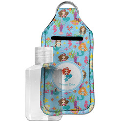 Mermaids Hand Sanitizer & Keychain Holder - Large (Personalized)