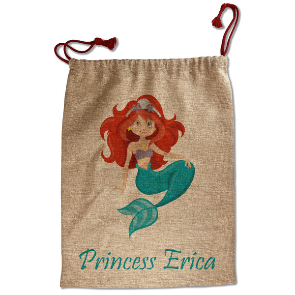 Custom Mermaids Santa Sack - Front (Personalized)