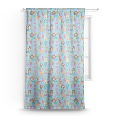 Mermaids Sheer Curtain - 50"x84"