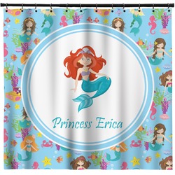 Mermaids Shower Curtain - 71" x 74" (Personalized)
