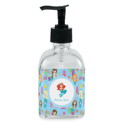 Mermaids Glass Soap & Lotion Bottle - Single Bottle (Personalized)