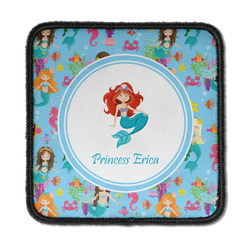Mermaids Iron On Square Patch w/ Name or Text