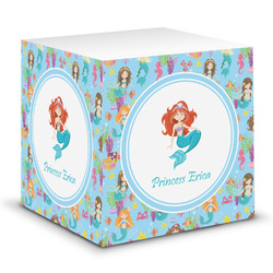 Mermaids Sticky Note Cube (Personalized)