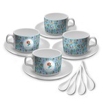 Mermaids Tea Cup - Set of 4 (Personalized)