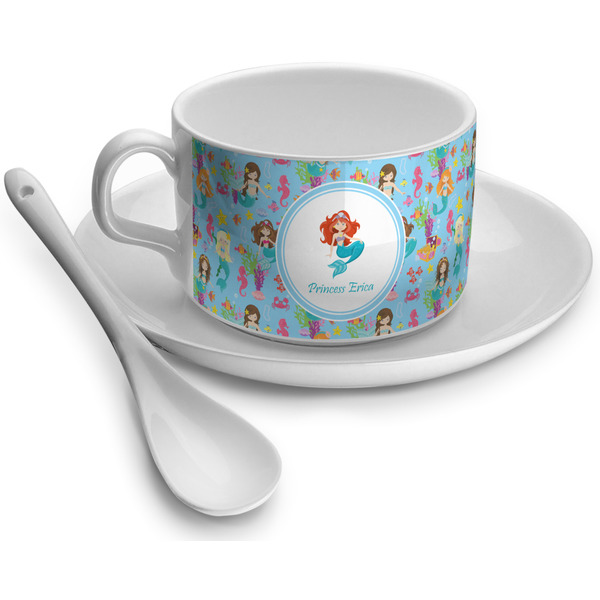 Custom Mermaids Tea Cup - Single (Personalized)