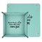 Mermaids Teal Faux Leather Valet Trays - PARENT MAIN