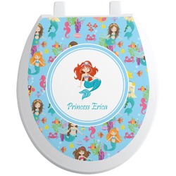 Mermaids Toilet Seat Decal (Personalized)