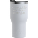 Mermaids RTIC Tumbler - White - Engraved Front