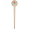 Mermaids Wooden 4" Food Pick - Round - Single Pick