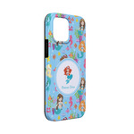 Mermaids iPhone Case - Rubber Lined - iPhone 13 Mini (Personalized)