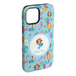 Mermaids iPhone Case - Rubber Lined - iPhone 15 Plus (Personalized)