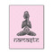 Lotus Pose 11x14 Wood Print - Front View