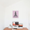 Lotus Pose 16x20 - Matte Poster - On the Wall