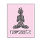 Lotus Pose 16x20 Wood Print - Front View