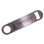 Lotus Pose Bar Bottle Opener - Silver