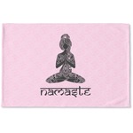 Lotus Pose Woven Mat (Personalized)