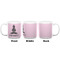 Lotus Pose Coffee Mug - 20 oz - White APPROVAL