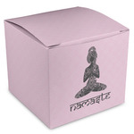 Lotus Pose Cube Favor Gift Boxes