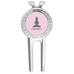 Lotus Pose Golf Divot Tool & Ball Marker (Personalized)