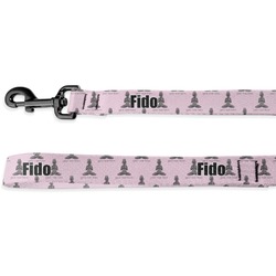 Lotus Pose Dog Leash - 6 ft (Personalized)