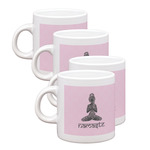 Lotus Pose Single Shot Espresso Cups - Set of 4