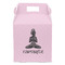 Lotus Pose Gable Favor Box - Front