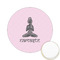 Lotus Pose Icing Circle - Small - Front