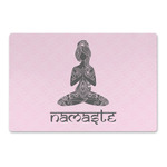 Lotus Pose Large Rectangle Car Magnet